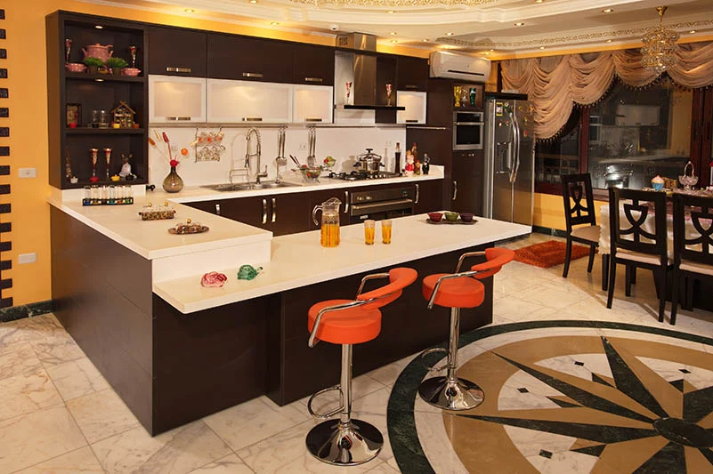 Modern kitchen from the Attafy Sabra portfolio, photograph 1